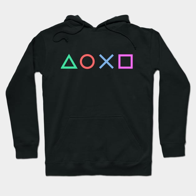 Playstation buttons Hoodie by Meje